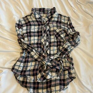 Adorable Pink and blue flannel